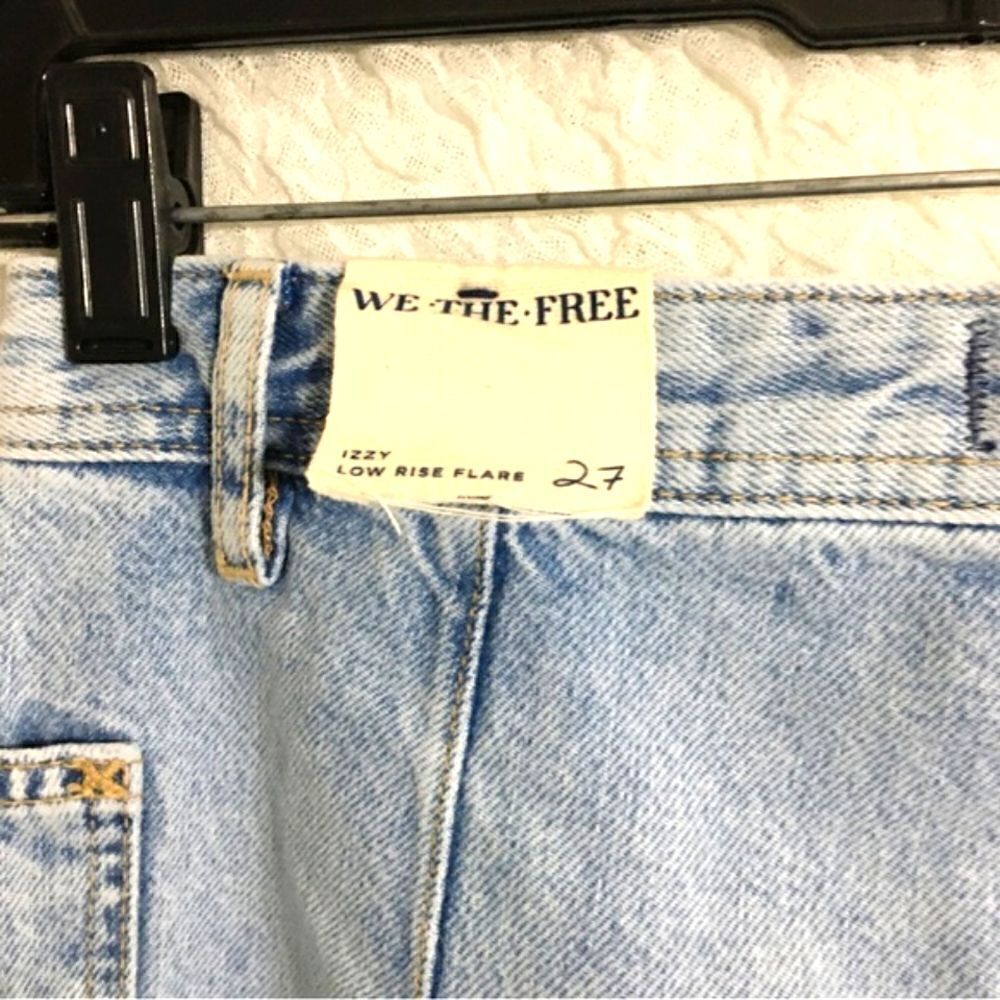 Free People- We The Free Izzy Flare Jeans Size 27 - Picture 11 of 11
